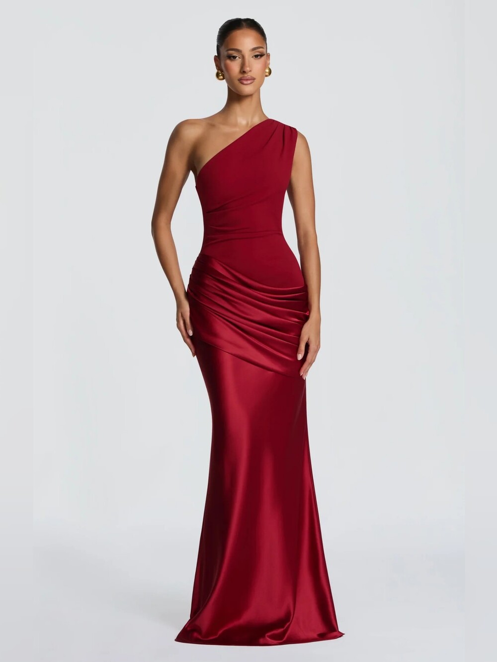 Vestido largo Sadona - Rojo intenso Babyboo NWT $195